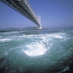 渦之道海上步道與鳴門海峽