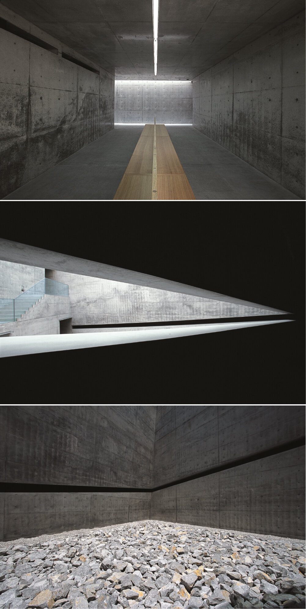 地中美術館安藤忠雄建築細部