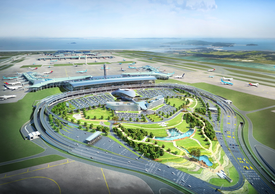 仁川國際機場第二航廈候機及旅客場景