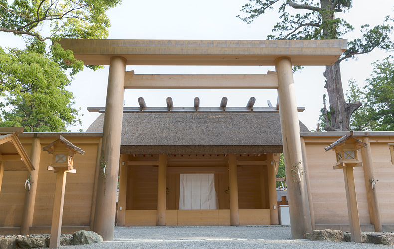伊勢神宮外宮景觀