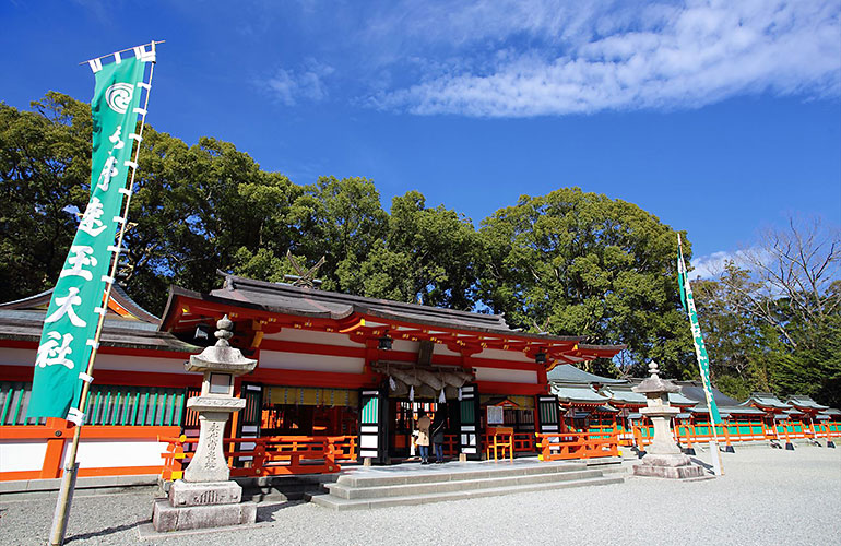 熊野速玉大社境內