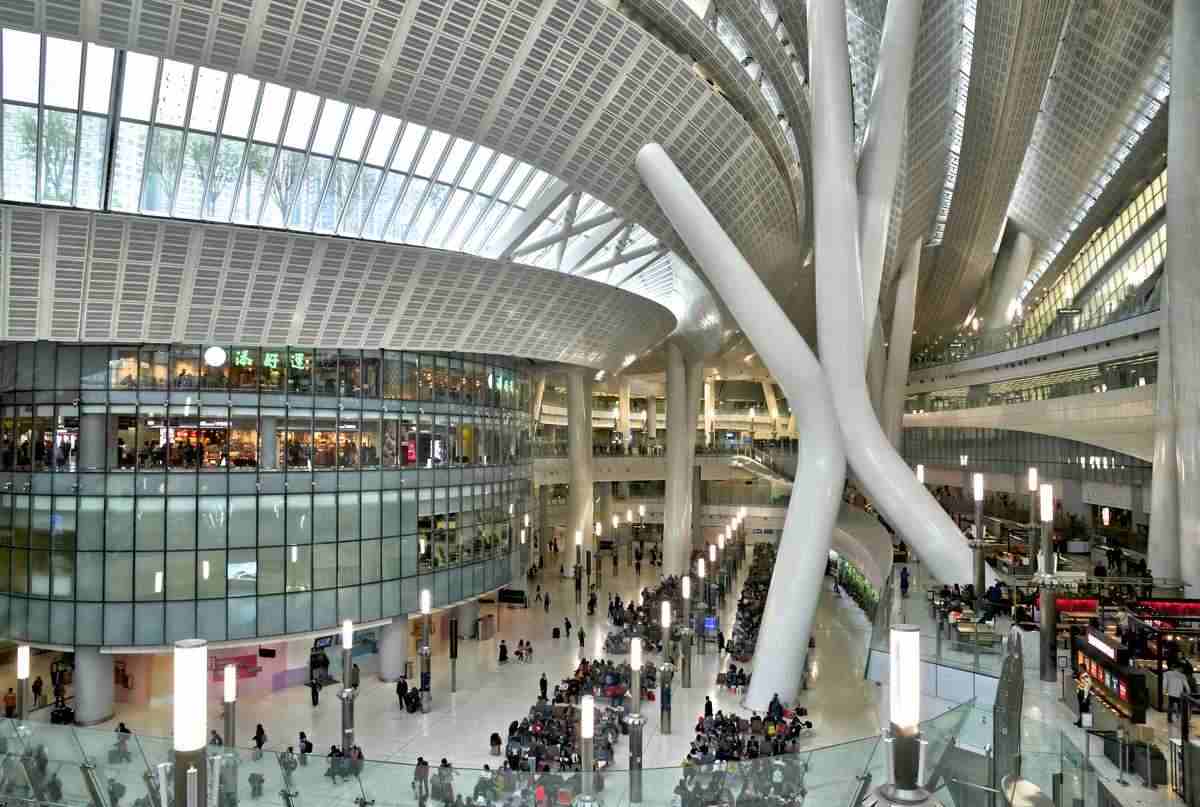 香港西九龍高鐵站外觀