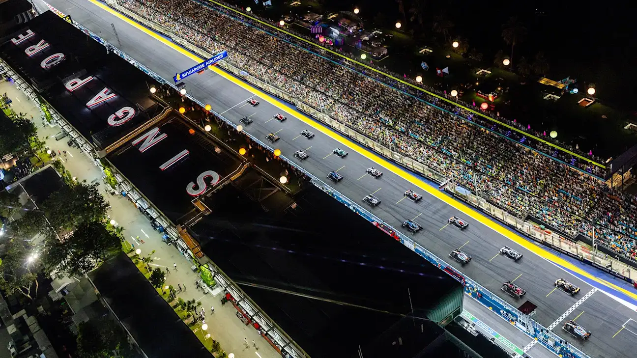 Formula 1官方新加坡站2026賽事圖像